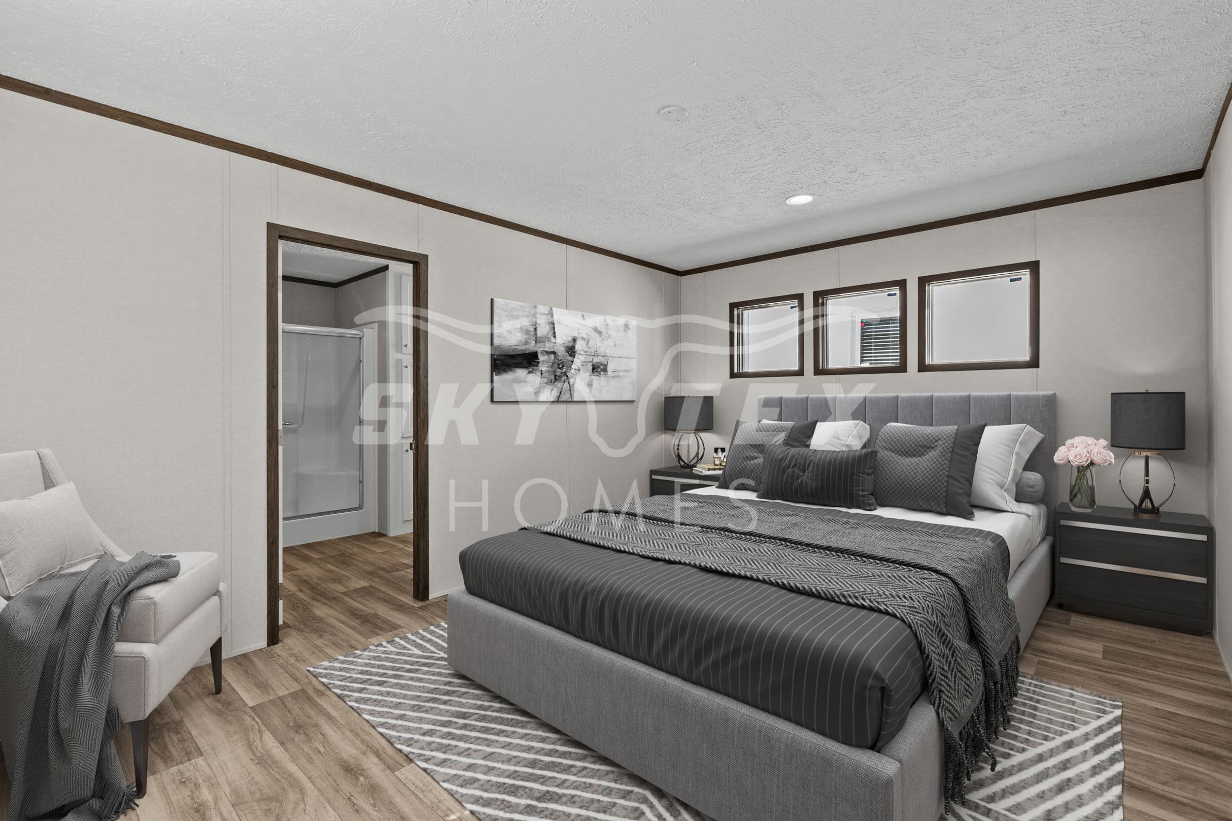 Empower interior and bedroom home features