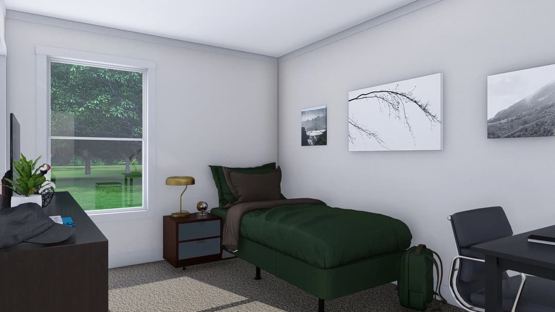 Lovely day bedroom home features