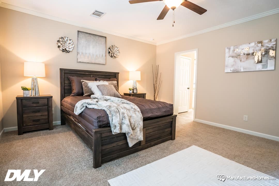 The avonlea bedroom home features