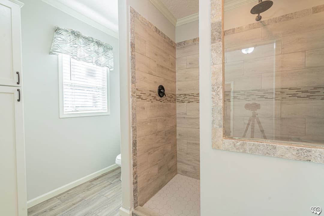 The haven bathroom home features