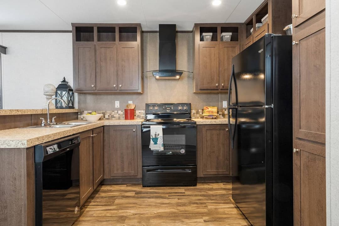 Larkspur kitchen home features