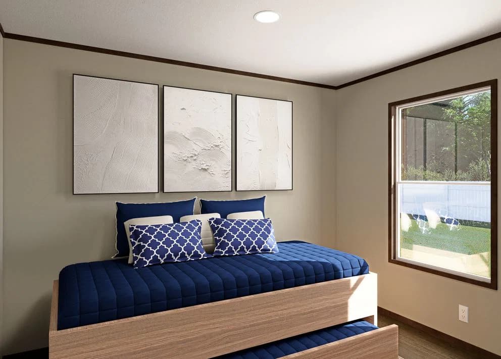 Hudson bedroom home features