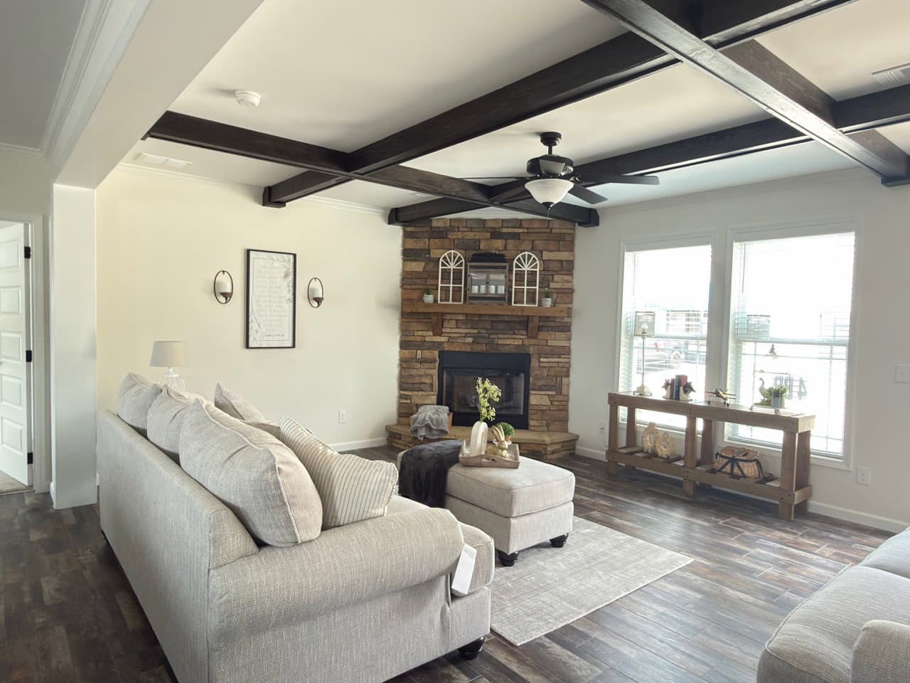 Orchard house interior home features