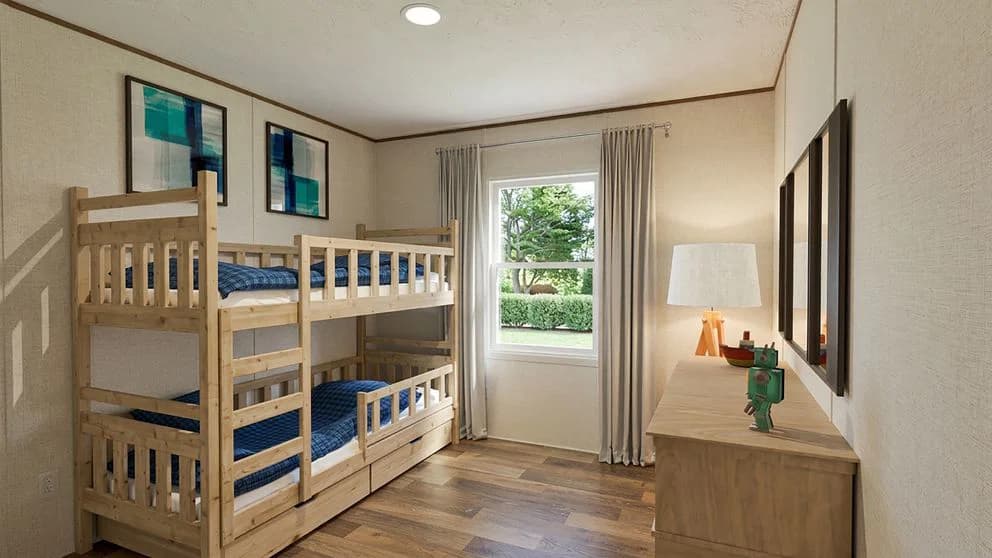 Maple bedroom home features