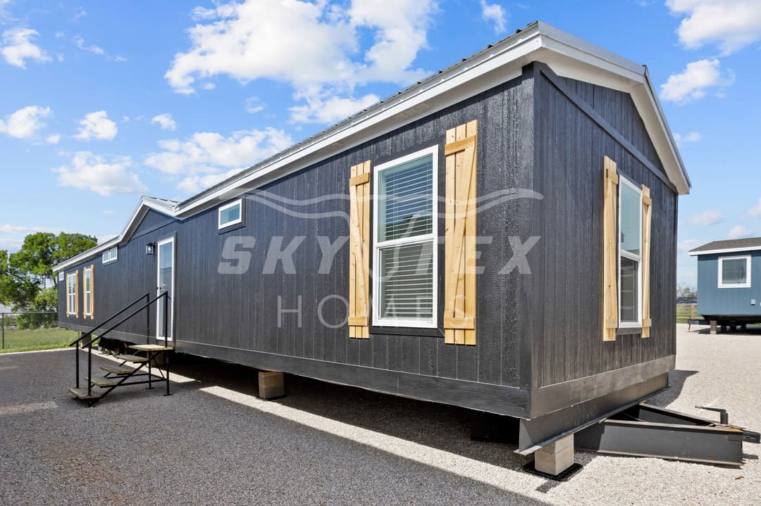 The midland exterior home features