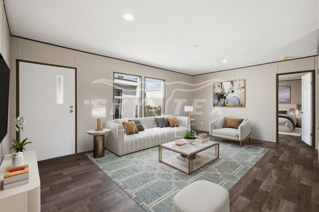 Redwood interior home features