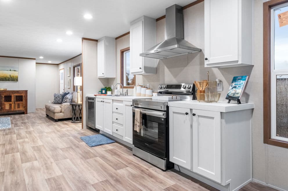 Pecan kitchen home features