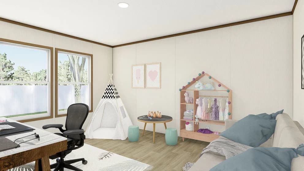 Empower bedroom home features