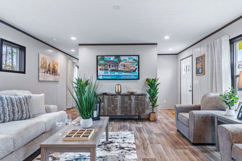 Pecan interior home features