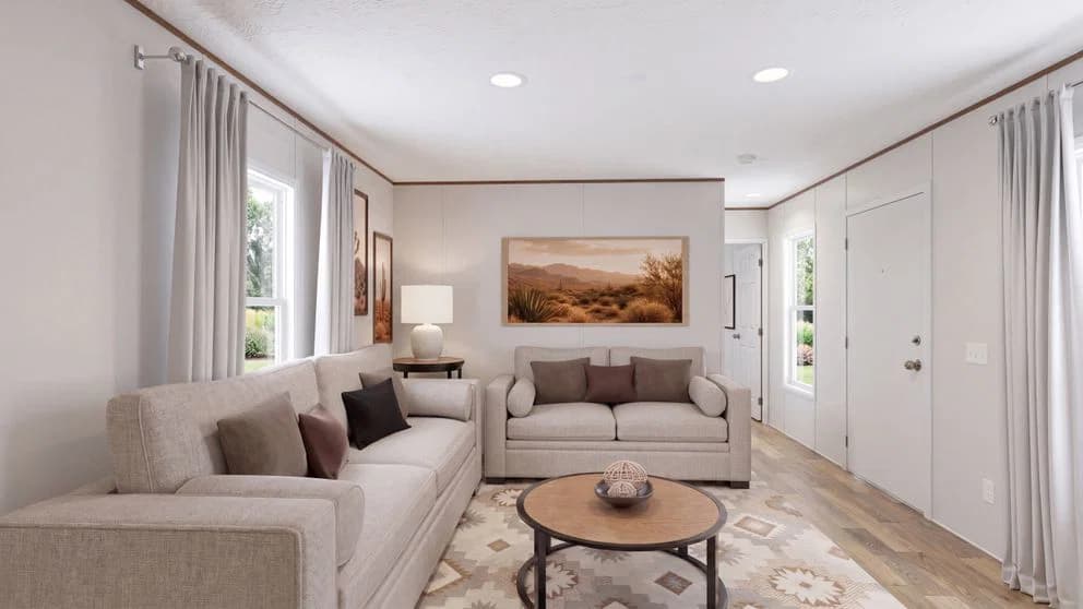 The bailey interior home features
