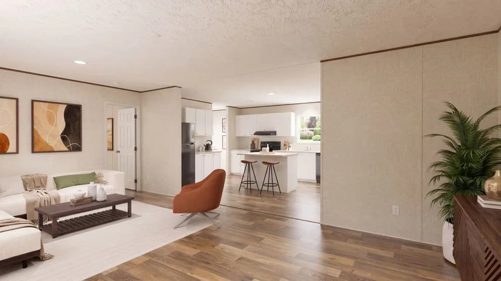 Spruce interior home features