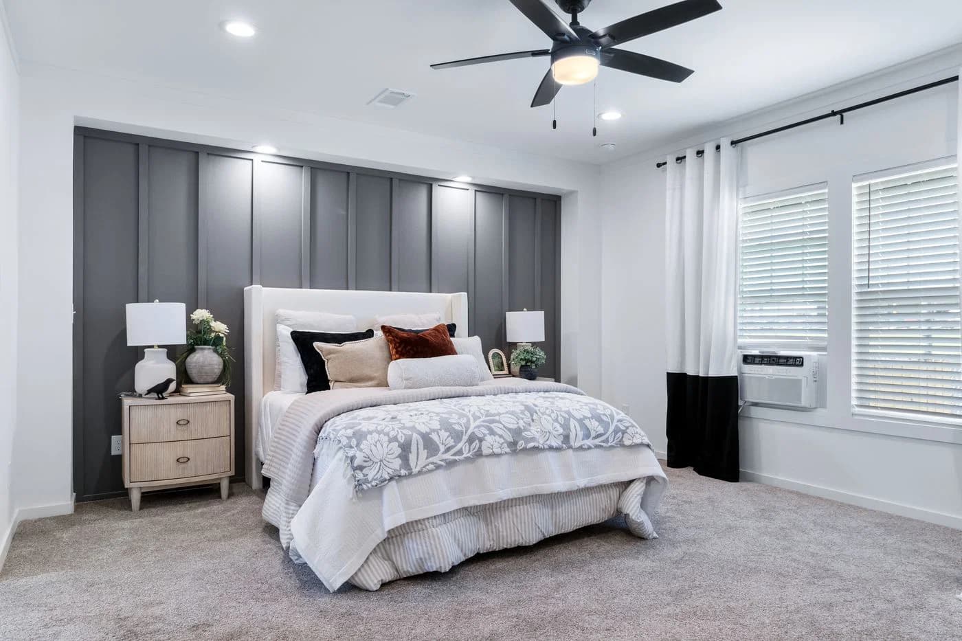 The iron peak bedroom home features