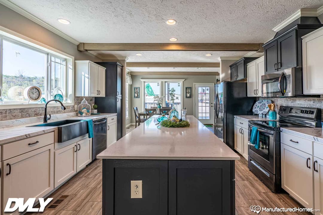 The shiloh  kitchen home features