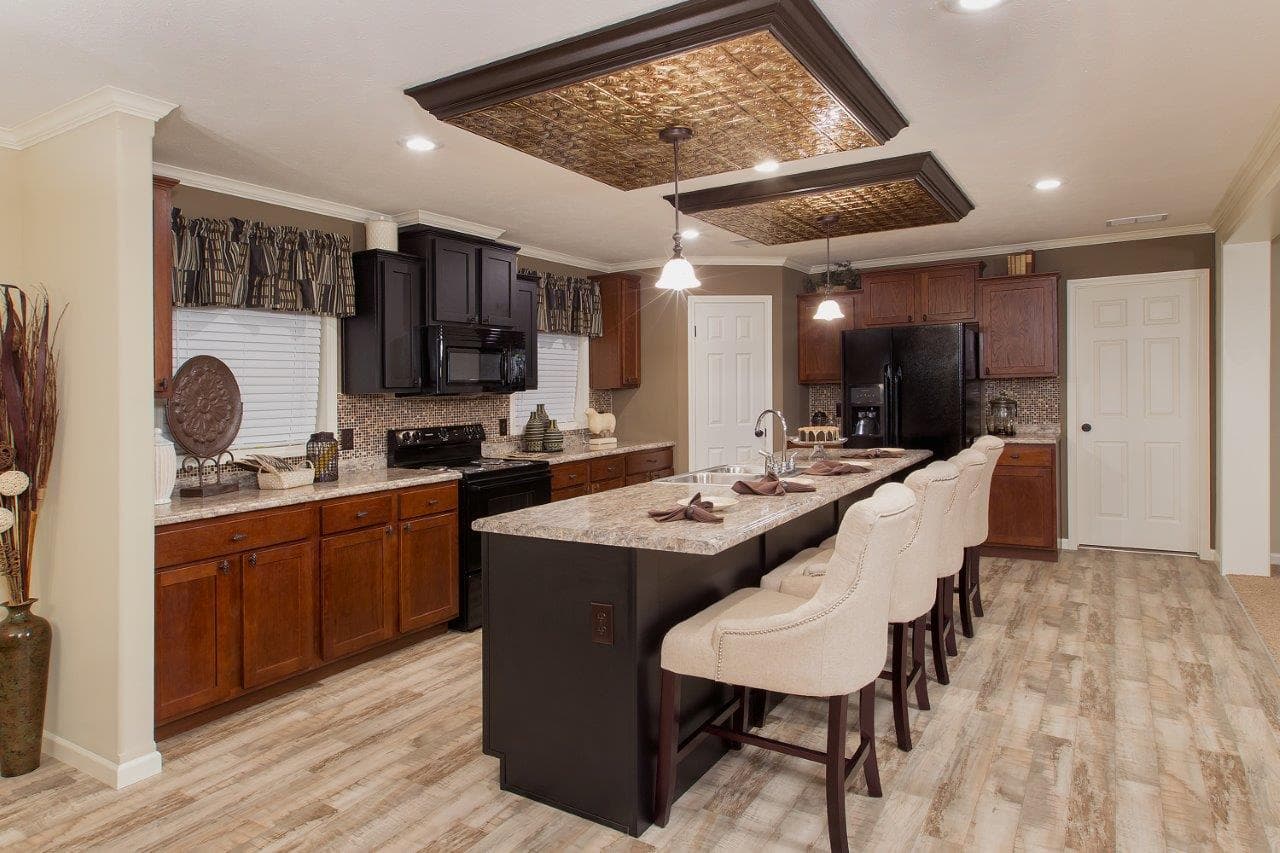 Greenfield kitchen home features