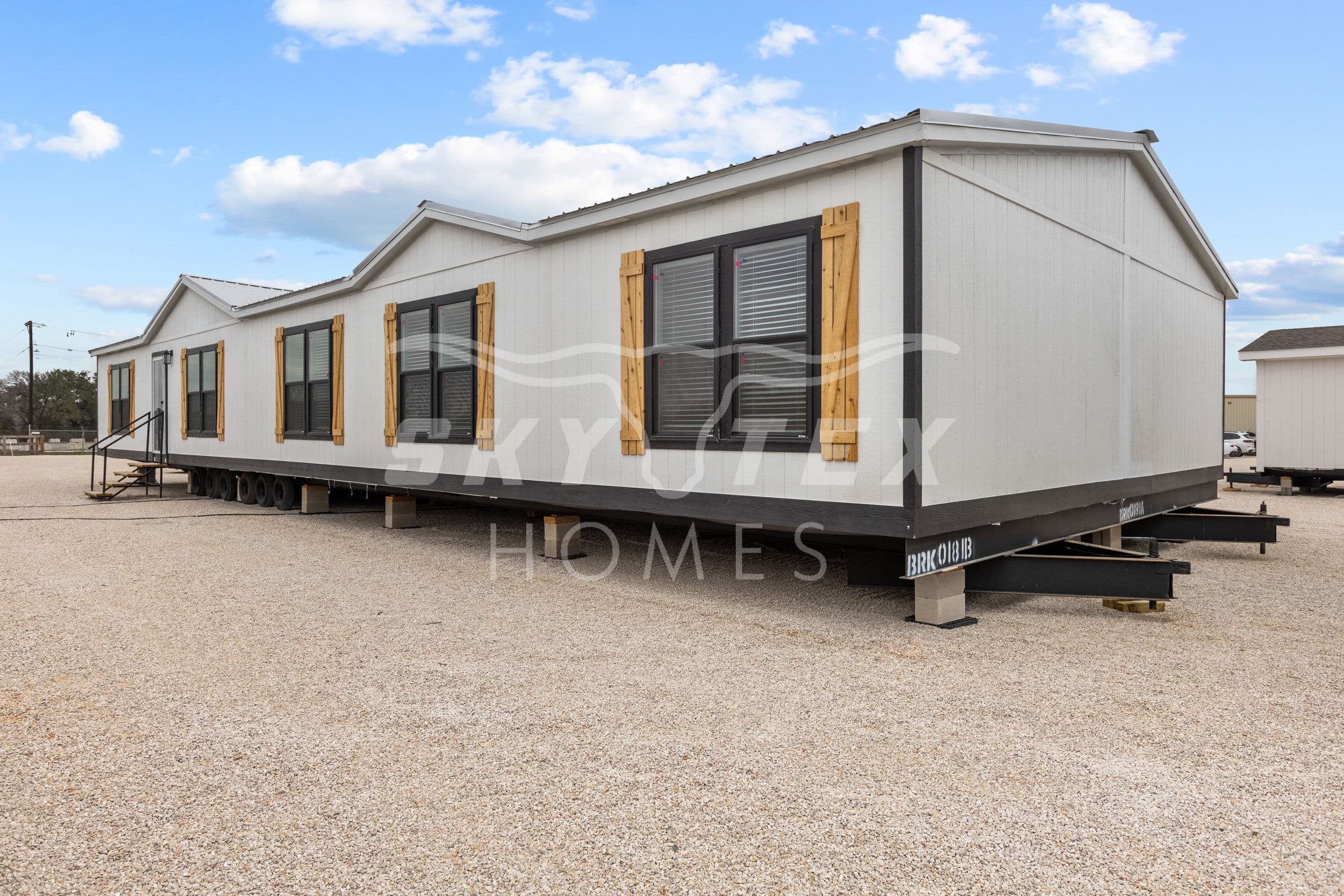 The swisher exterior home features