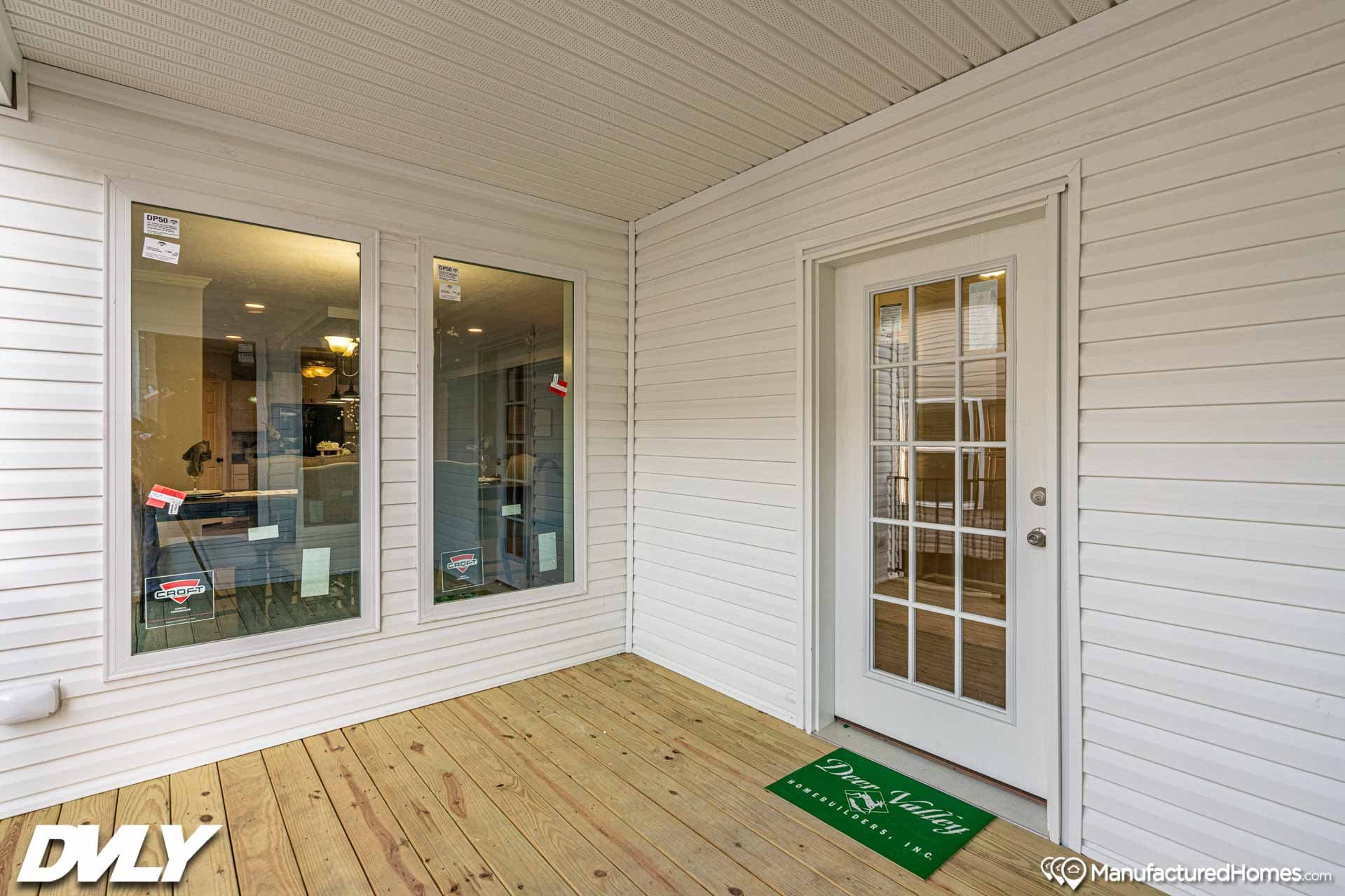 Orchard house exterior home features