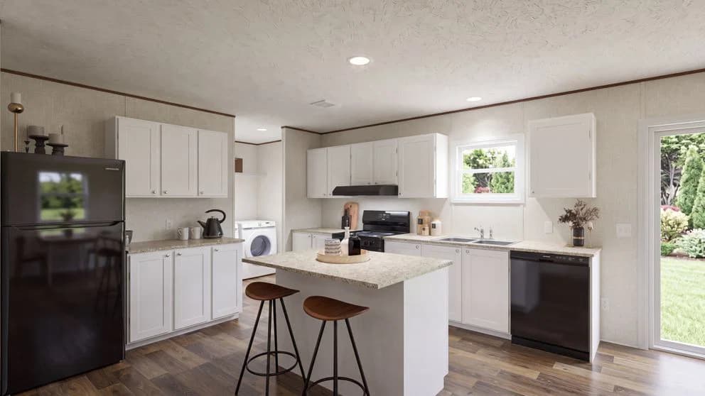 Spruce kitchen home features