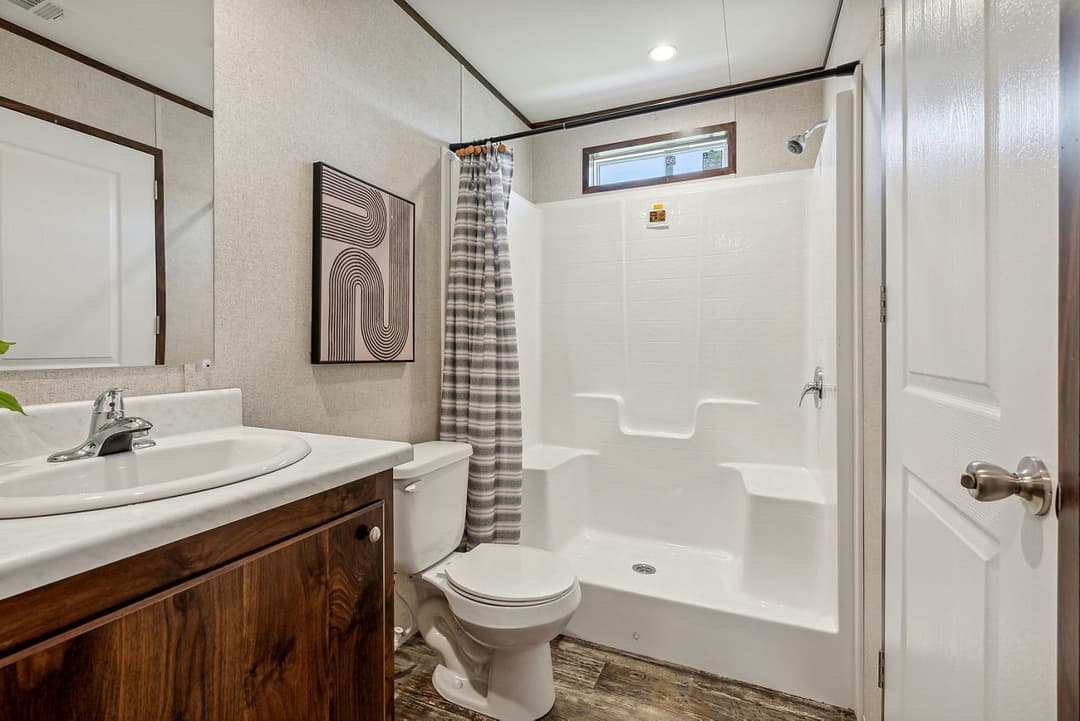 Prime ridge 135 bathroom home features