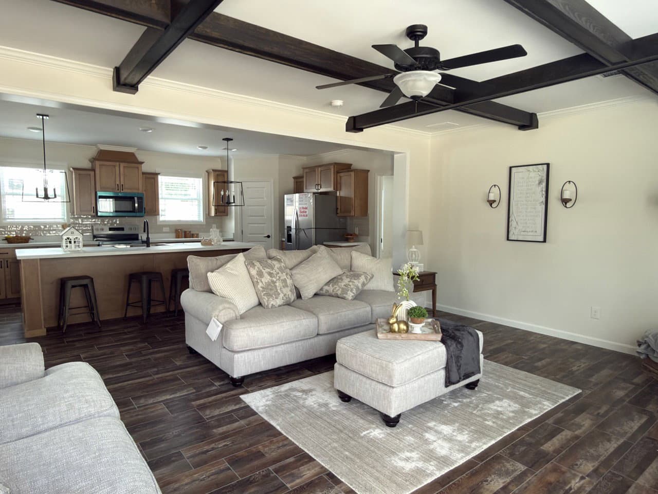 Orchard house interior home features