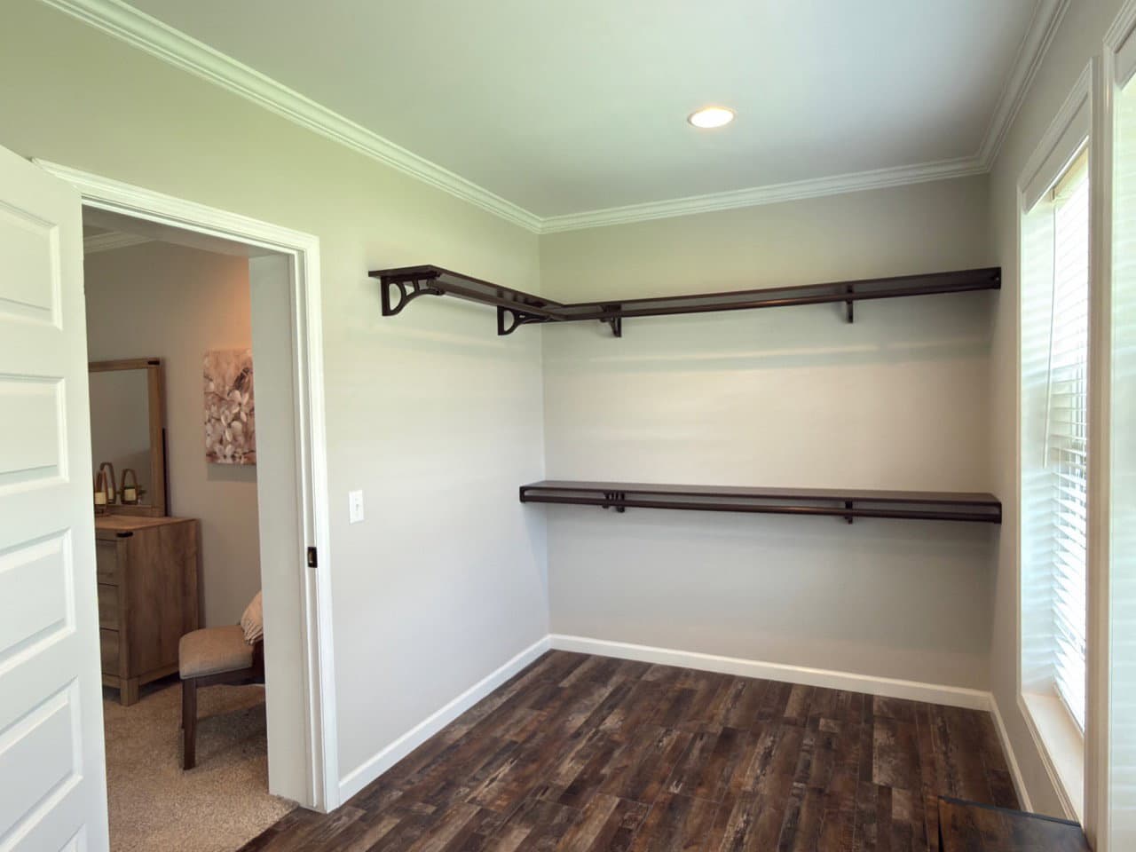 Woodside interior home features