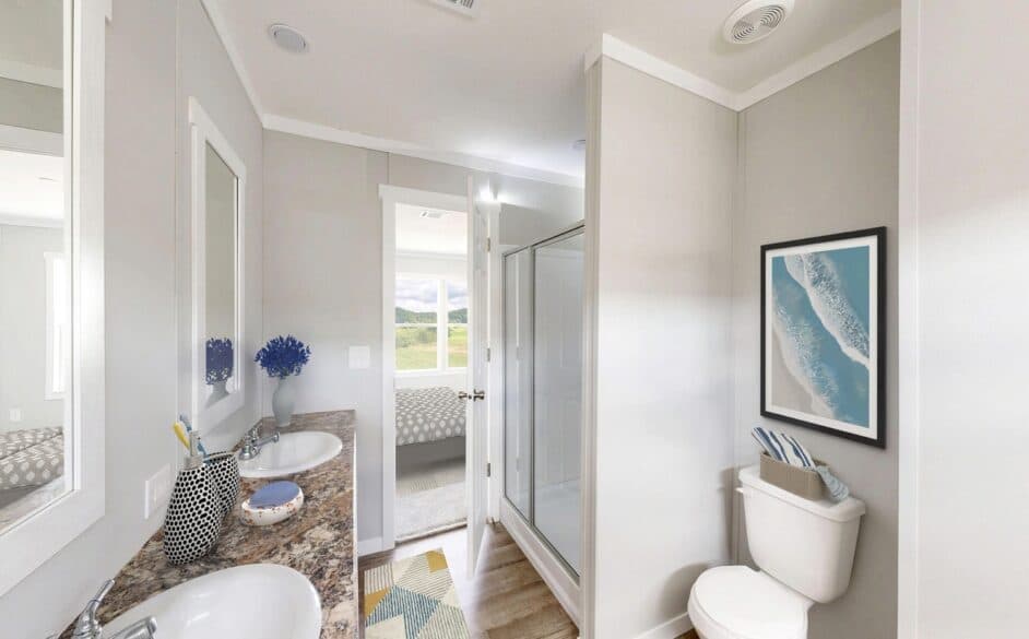 Silverado 2348 bathroom home features