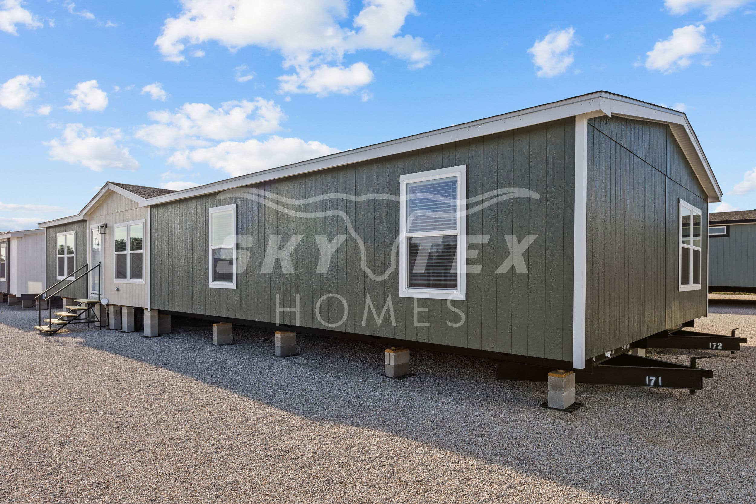 Crockett exterior home features