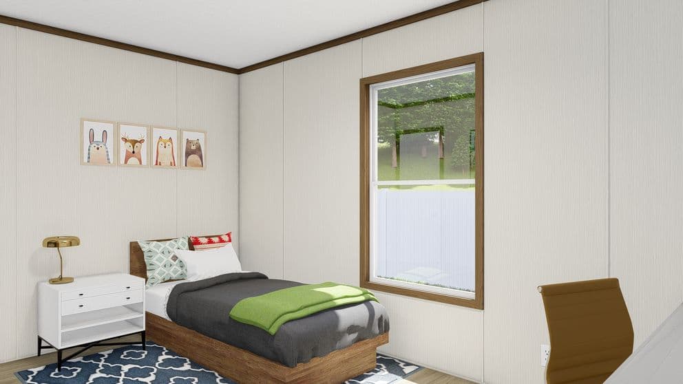 Ash bedroom home features