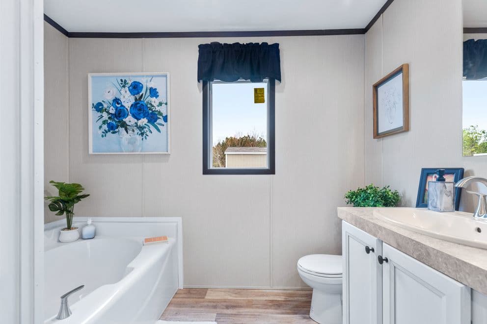 Cypress bathroom home features
