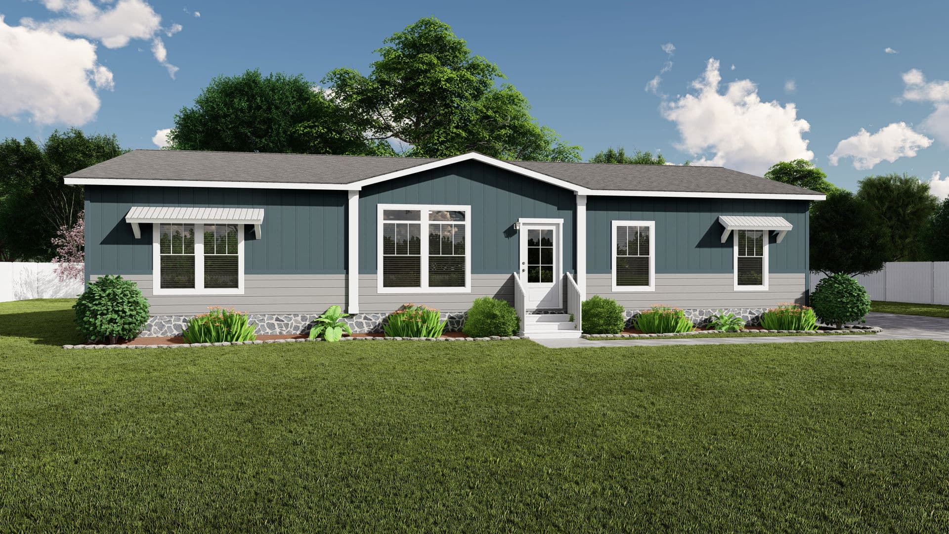 The pearl hero, elevation, and exterior home features