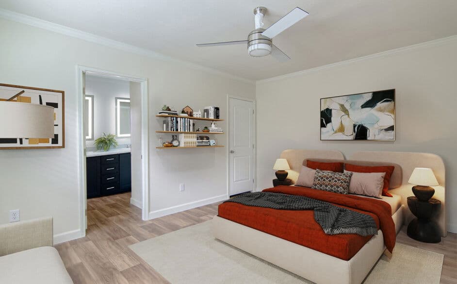 Baguette d62e bedroom home features