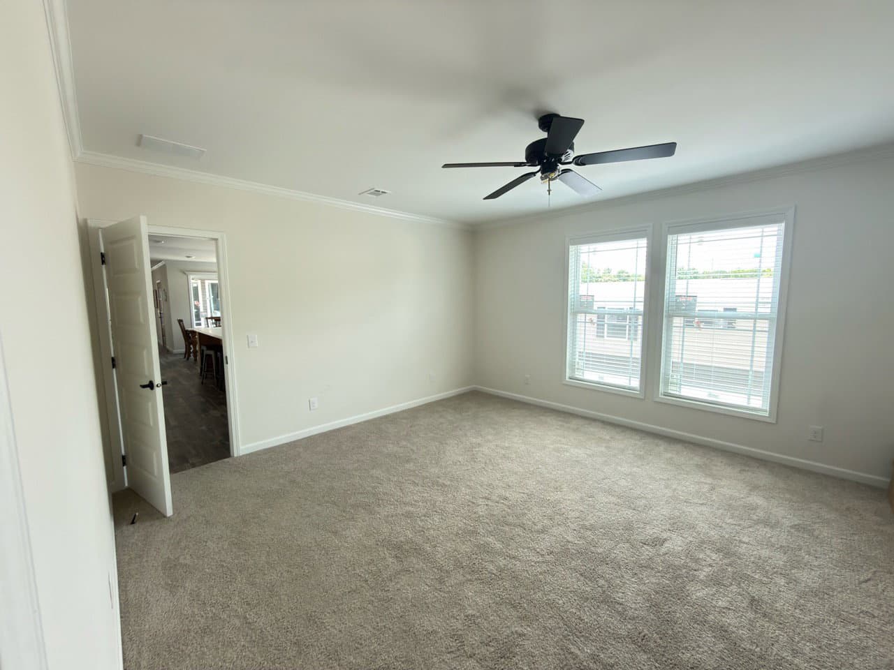 Orchard house bedroom home features