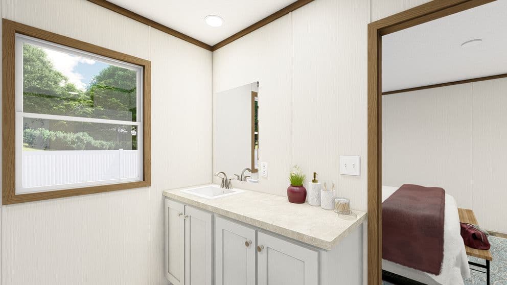 Ash bathroom home features