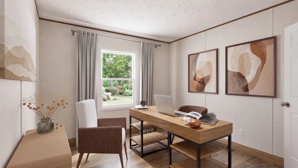 Spruce interior home features