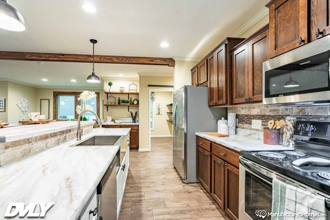 The yule kitchen home features