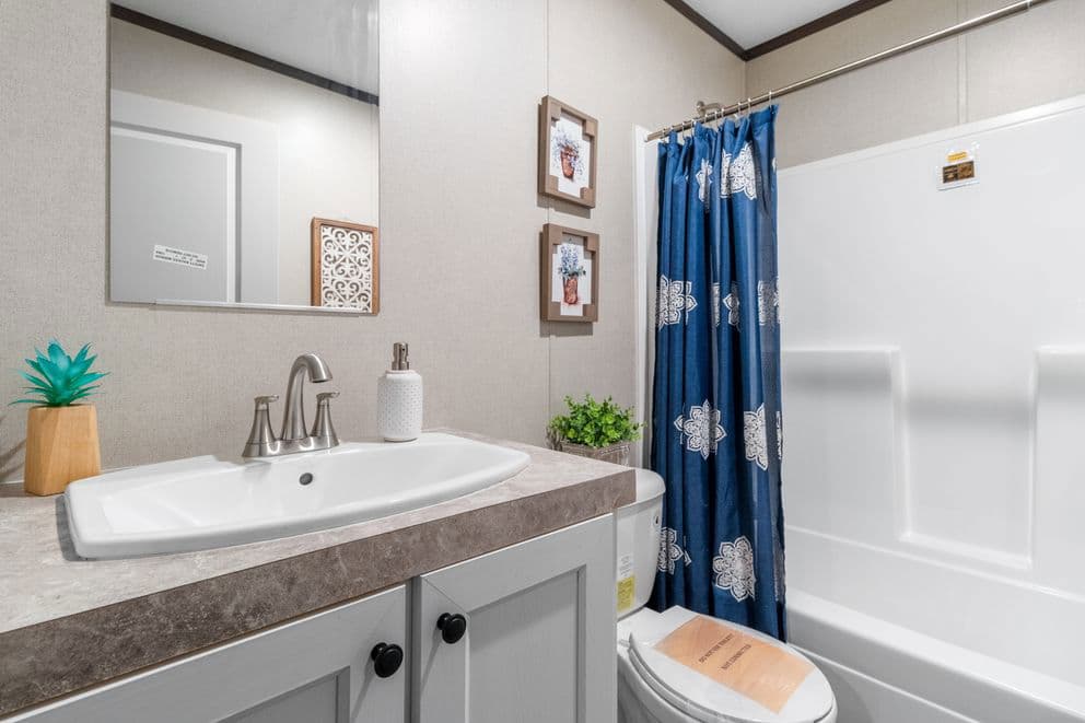 Cypress bathroom home features