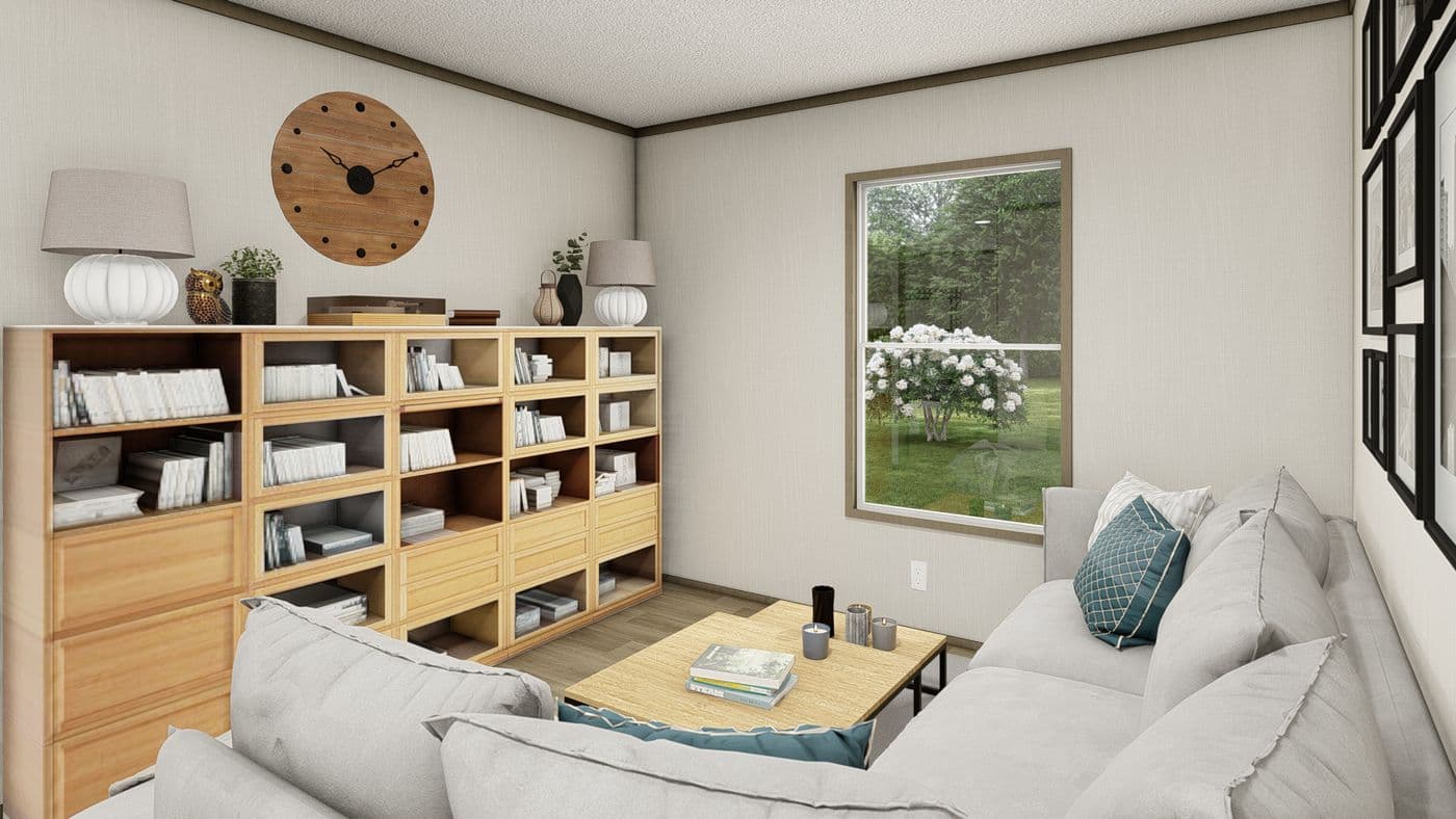 The southlake interior home features