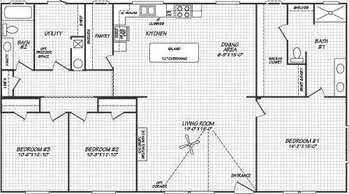 El dorado floor plan home features