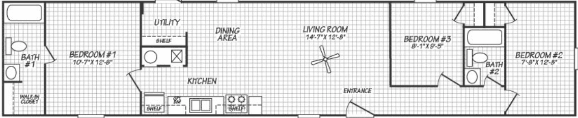 Sheridan floor plan home features