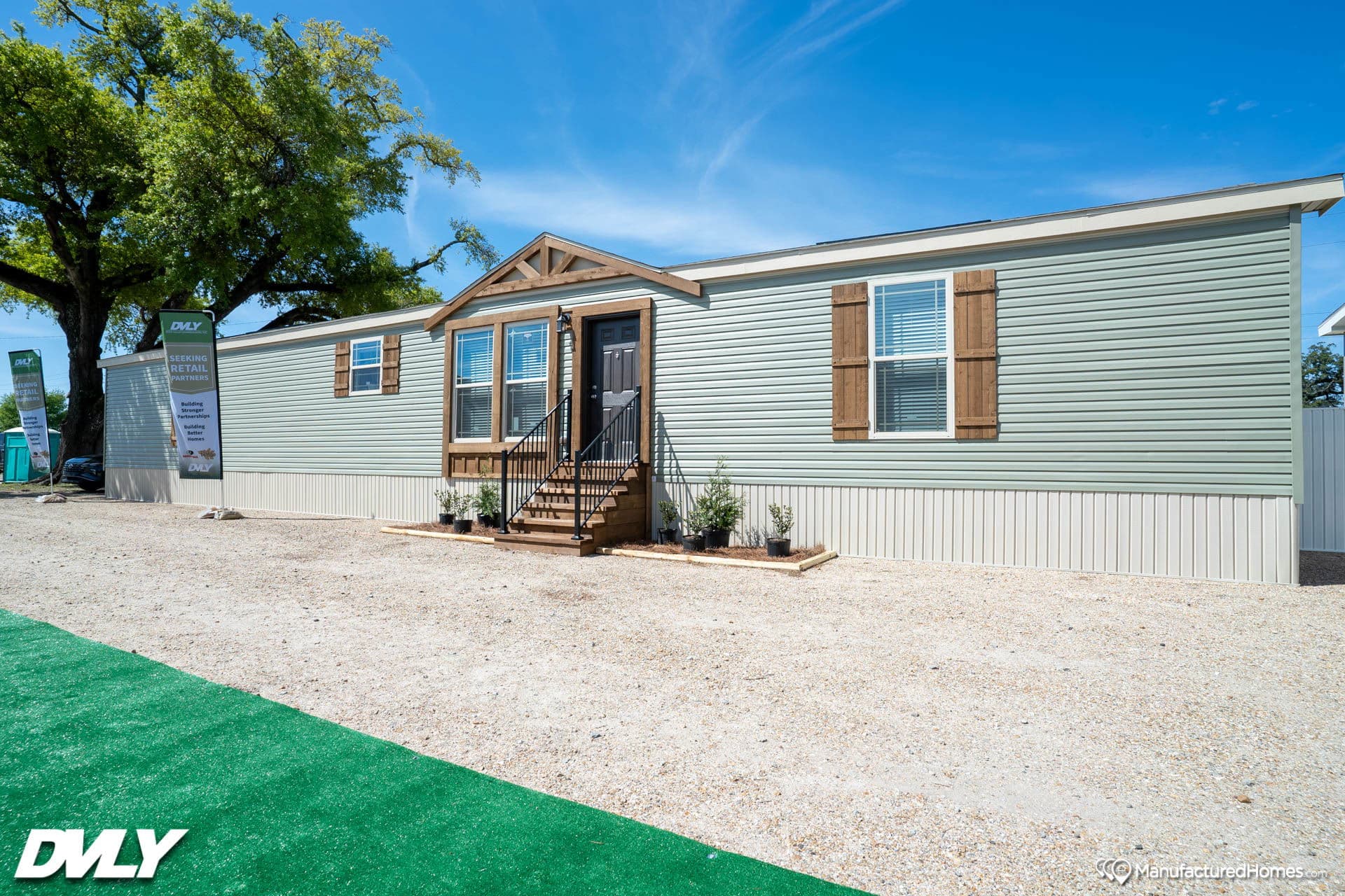 The lodge hero, elevation, and exterior home features