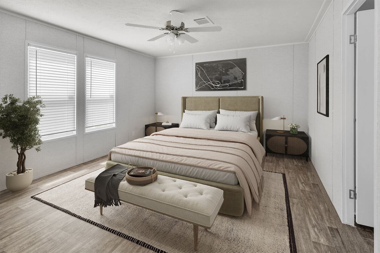 Dakota interior and bedroom home features