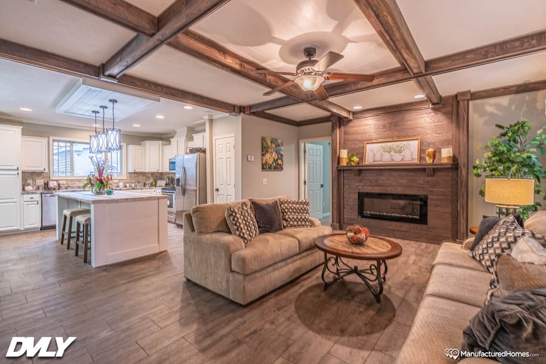 The big chief interior home features