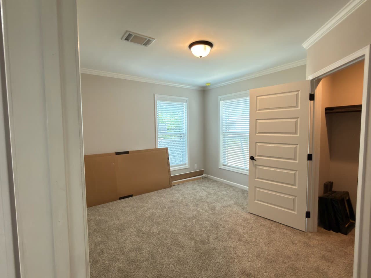 Woodside bedroom home features