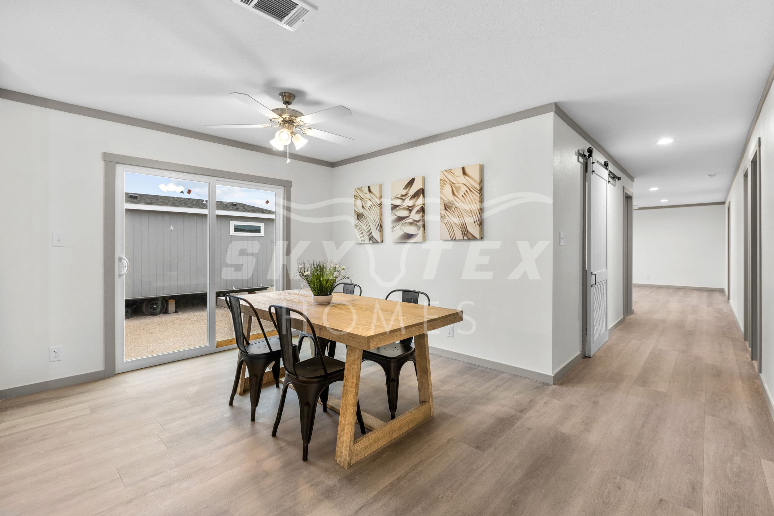 The swisher interior home features