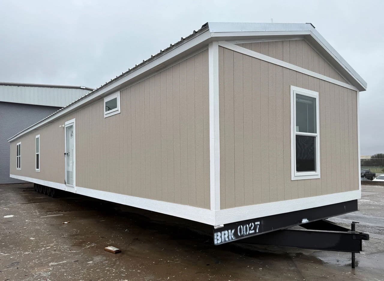 The mesquite exterior home features