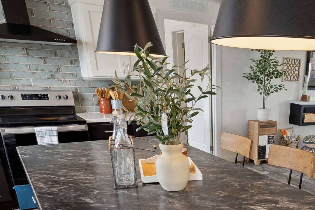 Trinity kitchen home features