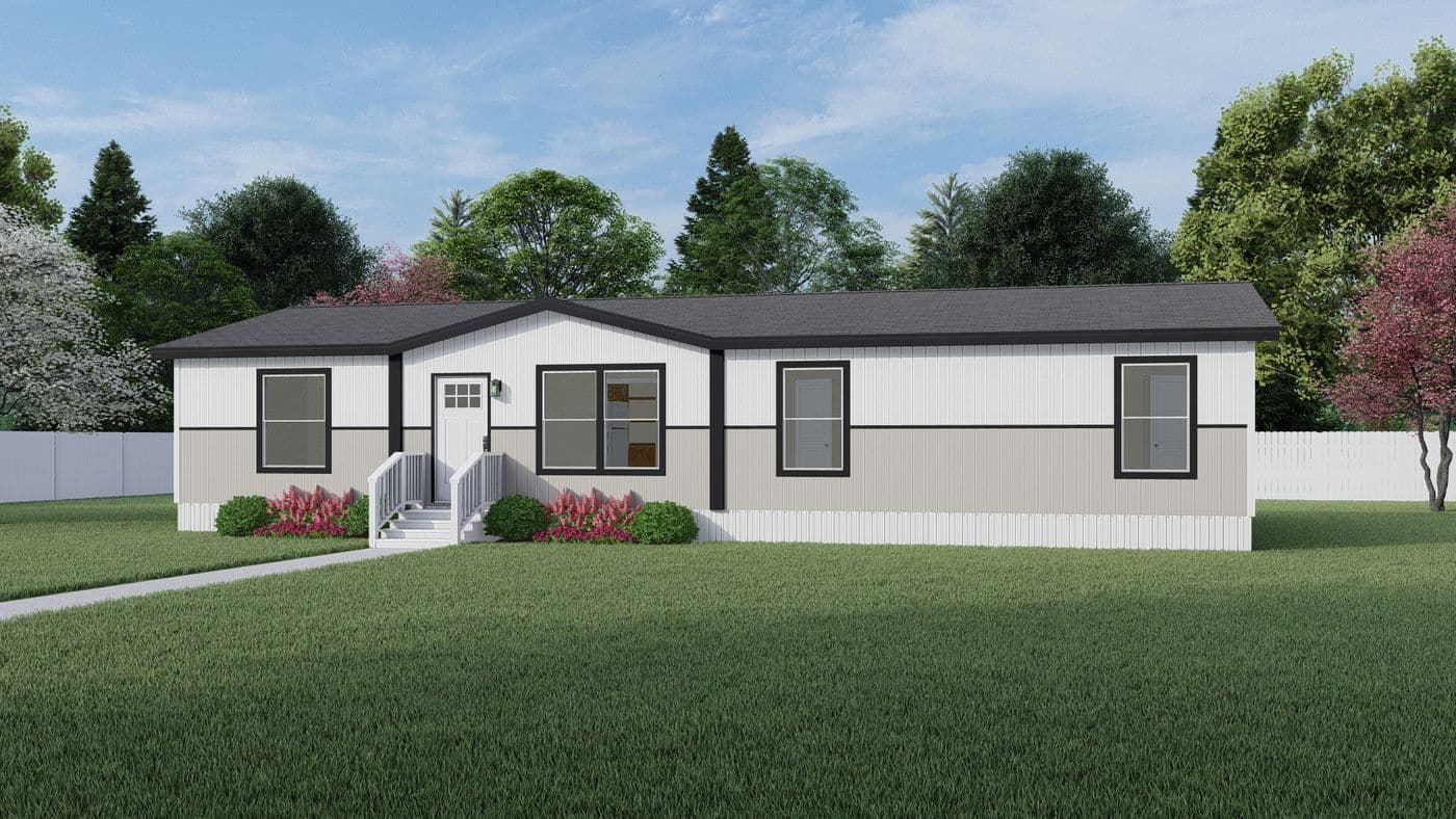 The cross timbers elevation and exterior home features