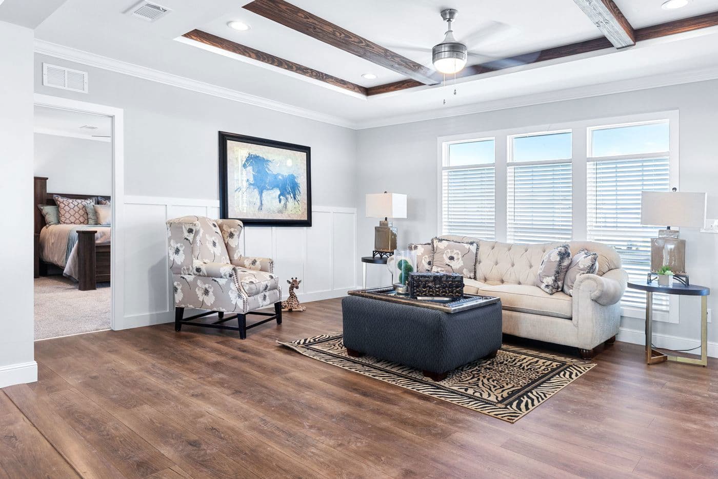 The castro interior home features