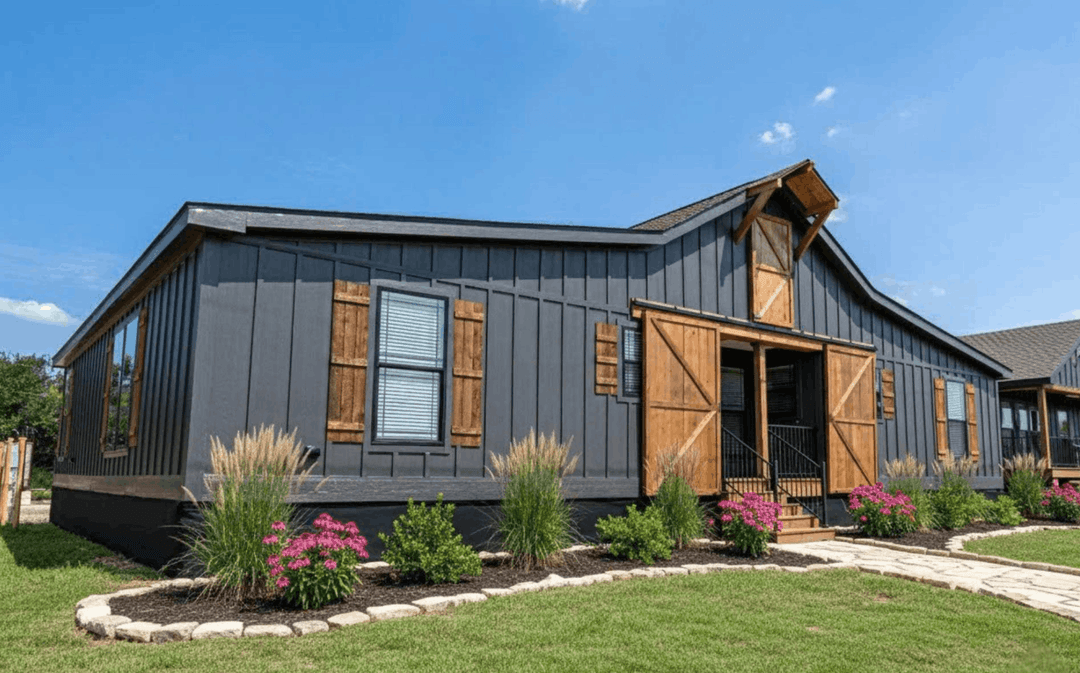 The ole hay barn exterior and elevation home features