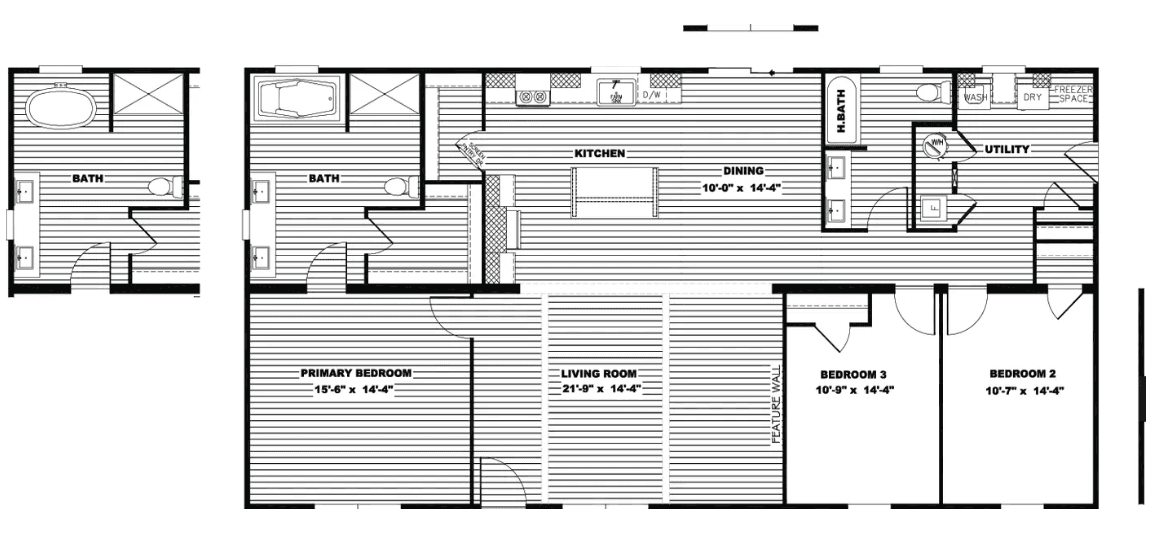 136 syrah st., la vernia - 1.05 acres floor plan home features