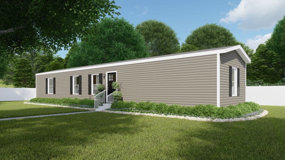 Vine elevation and exterior home features